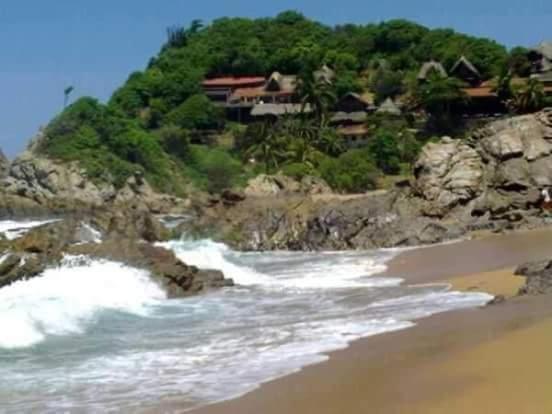 Shambhala Vision Otel Zipolite Dış mekan fotoğraf