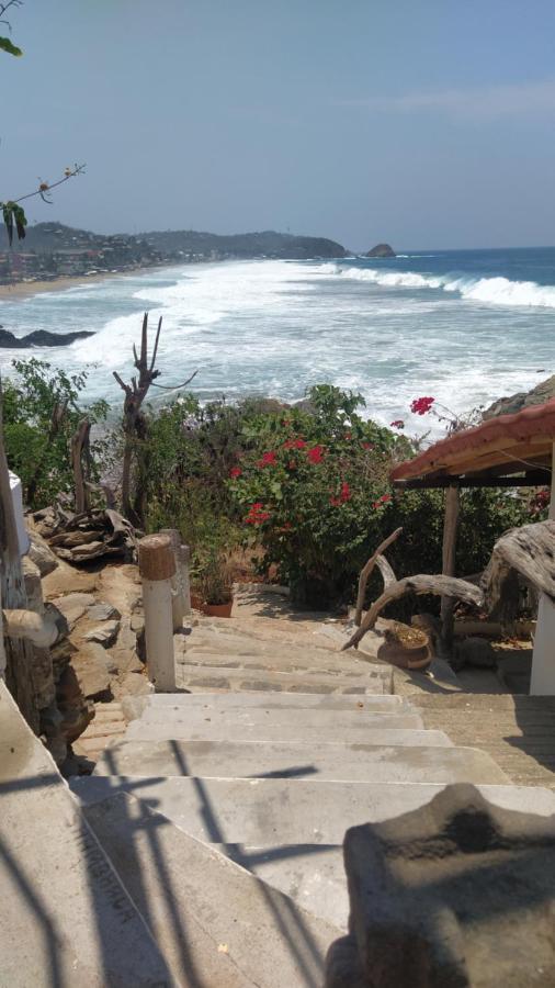 Shambhala Vision Otel Zipolite Dış mekan fotoğraf